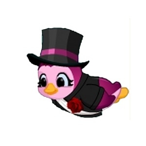 Pink Dapper Penguin Pal